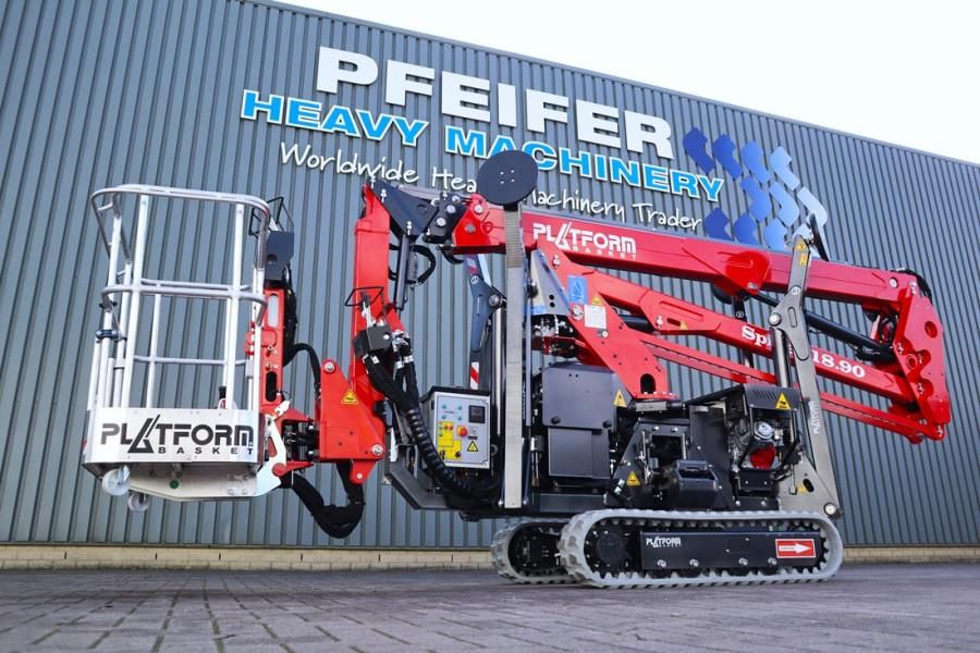 Platform Basket Spider 18.90 PRO CE Declaration, Valid inspection,