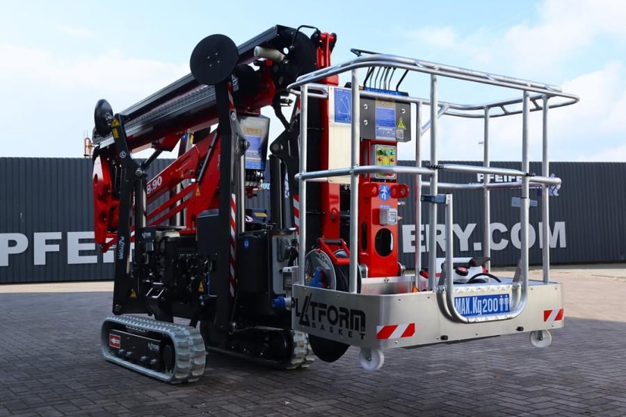 Platform Basket Spider 18.90 PRO CE Declaration, Valid inspection,