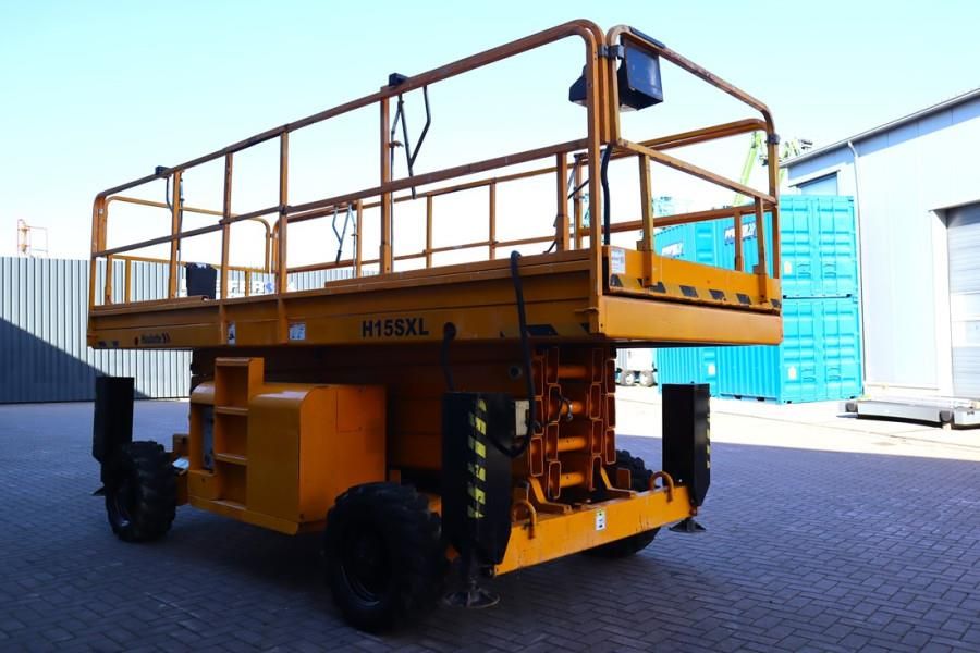 Haulotte H15SXL Diesel, 4x4 Drive, 15m Working Height, 500k