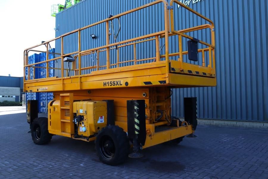 Haulotte H15SXL Diesel, 4x4 Drive, 15m Working Height, 500k
