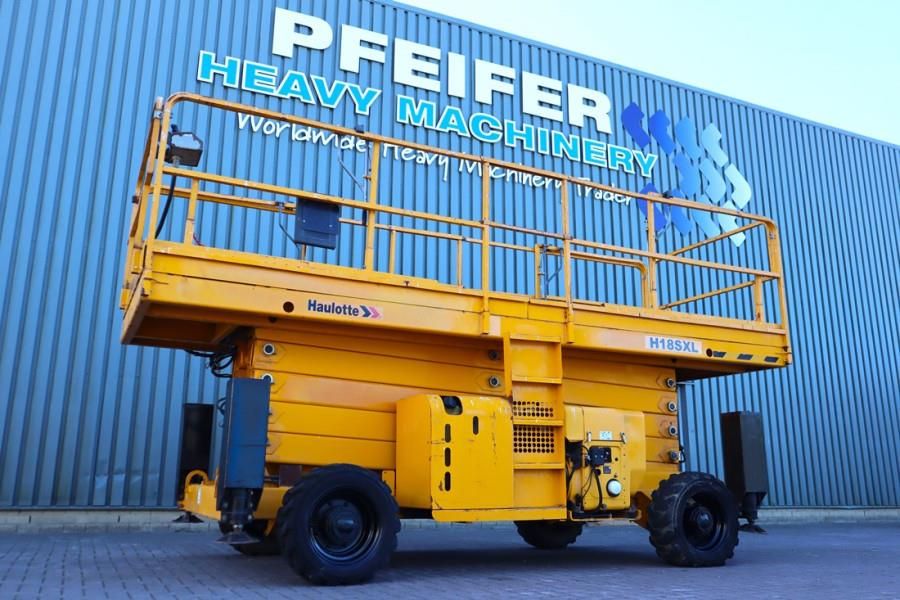 Haulotte H18SXL Diesel, 4x4 Drive, 18m Working Height, 500k