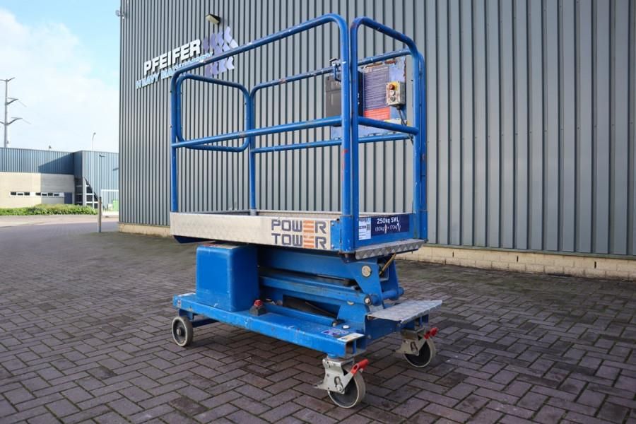 JLG Power Tower Electric, 5.10m Working Height, 250kg