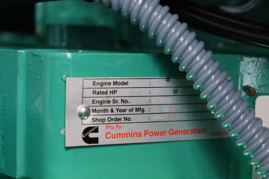 Cummins C38D5QS Declaration of Conformity, Diesel, 38kVA,