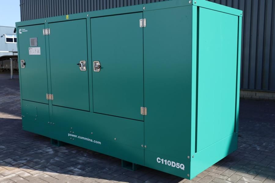 Cummins C110D5Q Declaration of Conformity, Diesel, 110kVA,