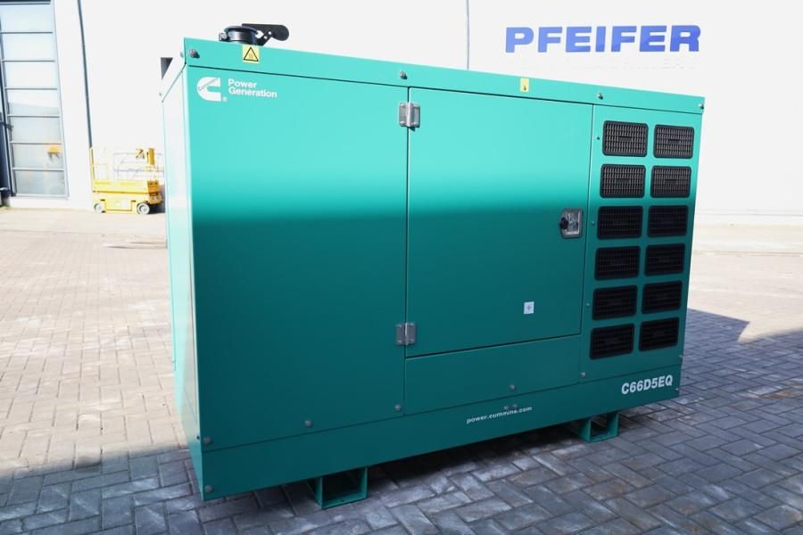 Cummins C66D5EQ Declaration of Conformity, Diesel, 66kVA,