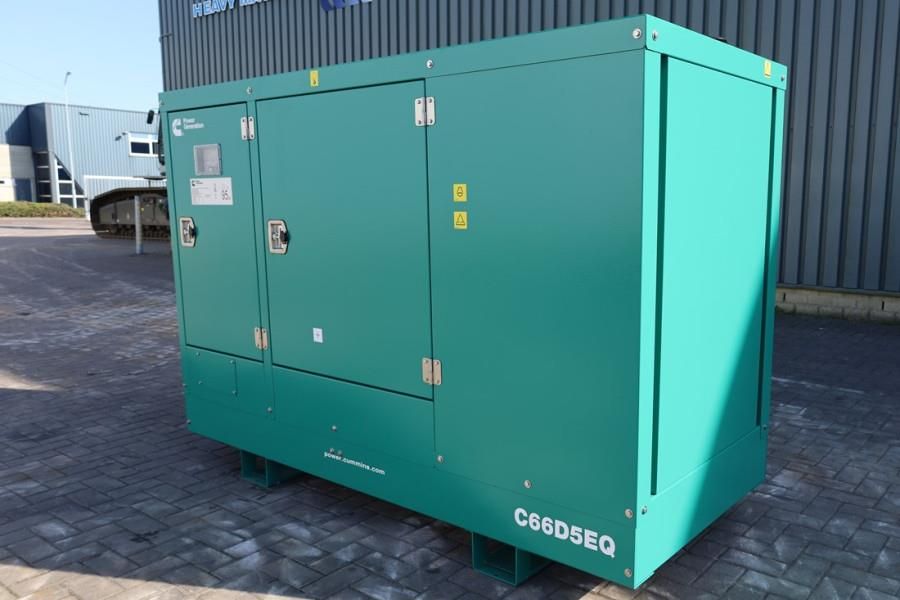 Cummins C66D5EQ Declaration of Conformity, Diesel, 66kVA,