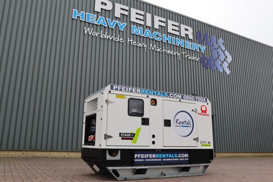 Pramac GPW45Y/FS5 Valid inspection, *Guarantee! Diesel, 4