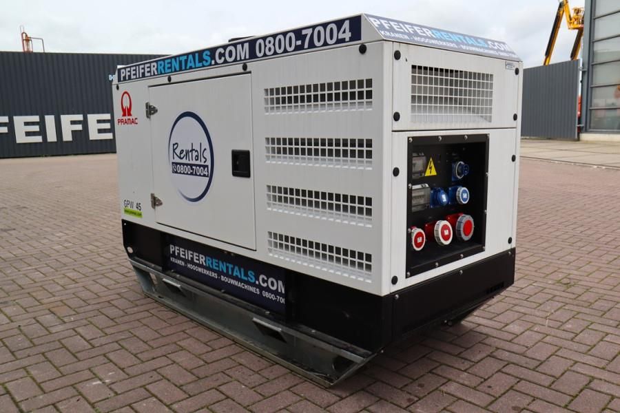 Pramac GPW45Y/FS5 Valid inspection, *Guarantee! Diesel, 4