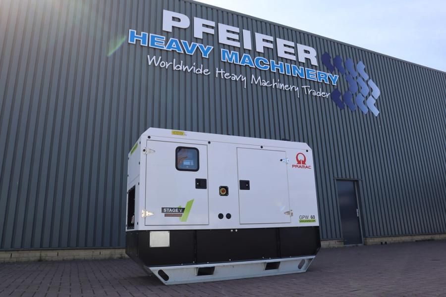 Pramac GPW60I/FS5 Diesel, 60 kVA, Also Available For Rent