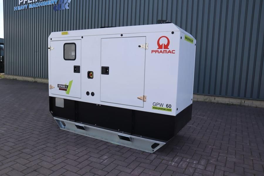 Pramac GPW60I/FS5 Diesel, 60 kVA, Also Available For Rent
