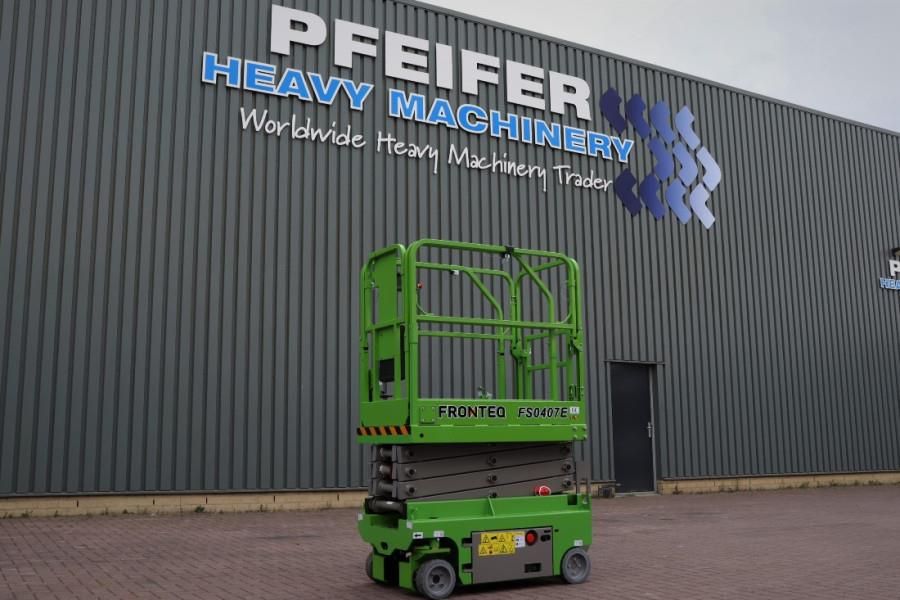 Fronteq FS0407E New, CE Declaration, 6m Working Height, 23