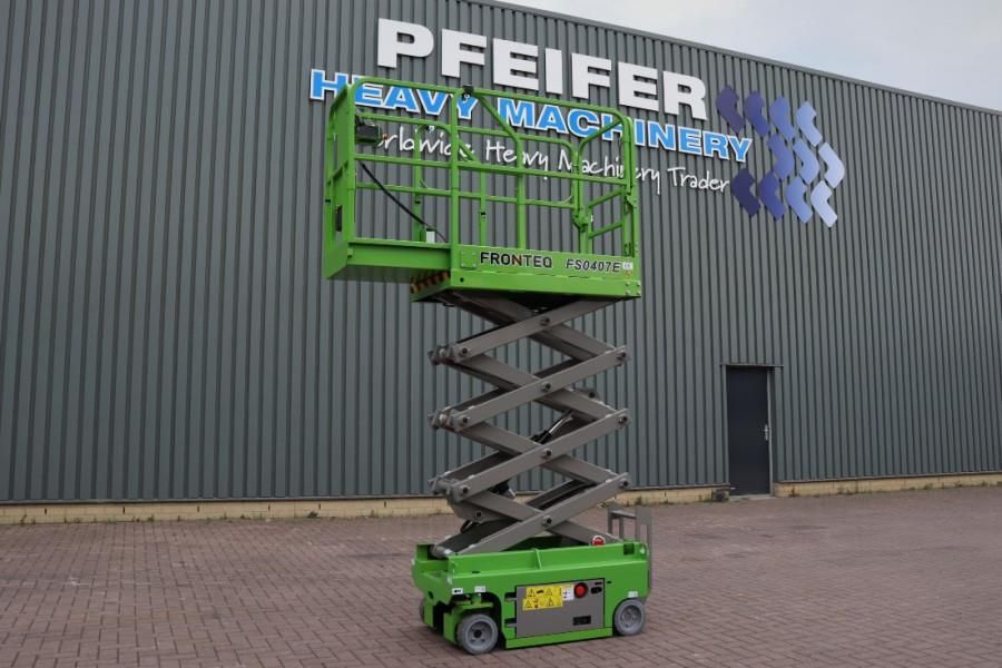 Fronteq FS0407E New, CE Declaration, 6m Working Height, 23