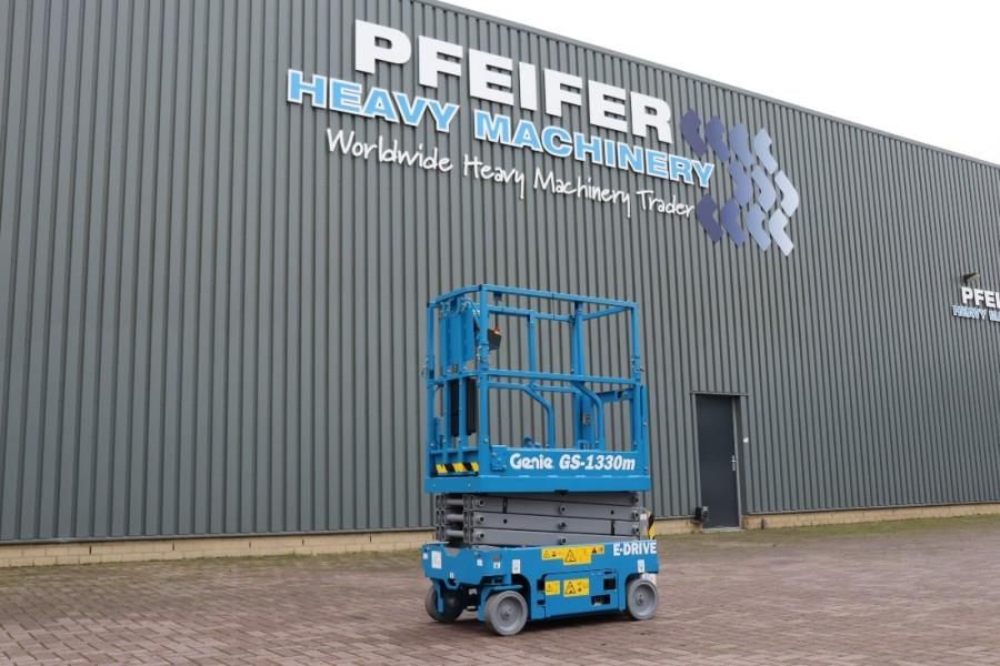 Genie GS1330M ALL-ELECTRIC DC DRIVE, 5.9M WORKING HEIGHT