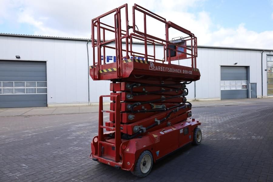 PB Lifttechnik S151-12E Electric, 15m Working Height, 550kg Capac