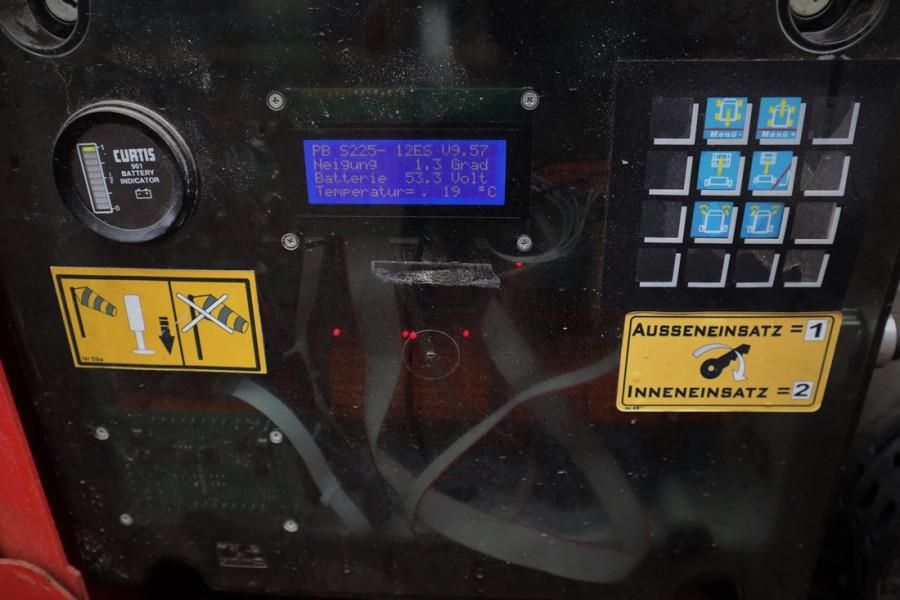 PB Lifttechnik S225-12ES Electric, 4x2 Drive, 22.5m Working Heigh