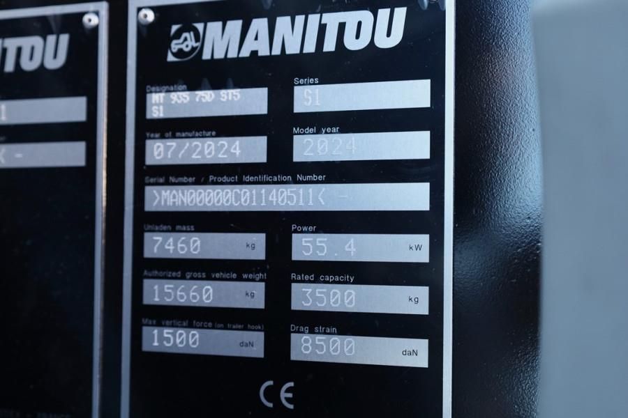 Manitou MT935 75D ST5 S1 Valid inspection, *Guarantee! 4x4