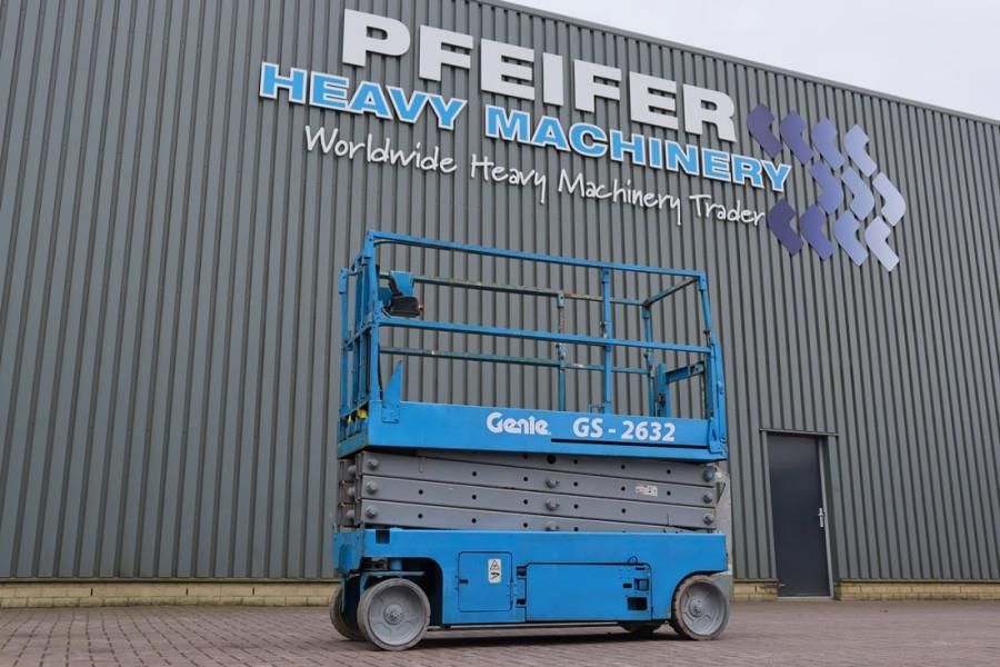 Genie GS2632 Electric, Working Height 10m, 227kg Capacit
