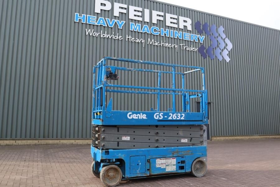 Genie GS2632 Electric, Working Height 10m, 227kg Capacit