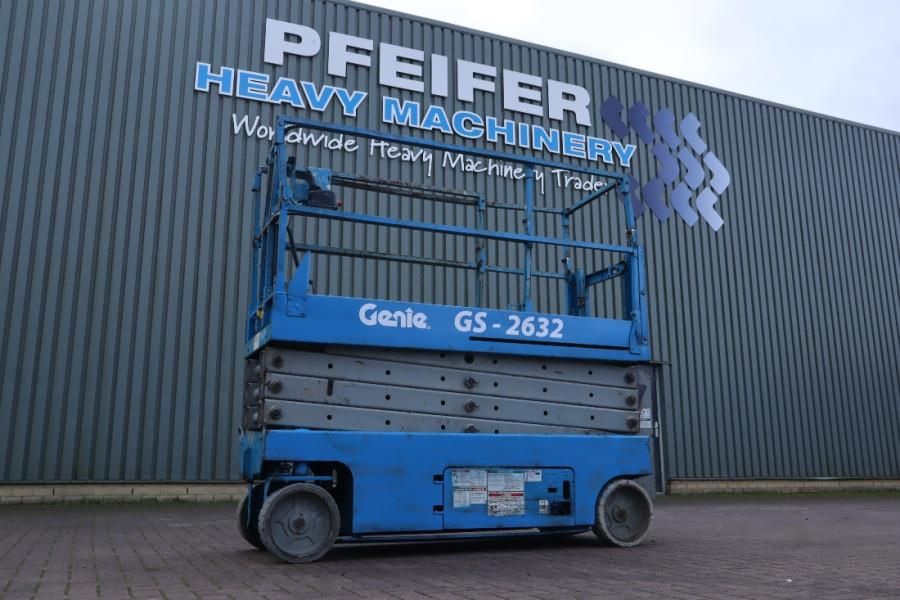 Genie GS2632 Electric, Working Height 10m, 227kg Capacit