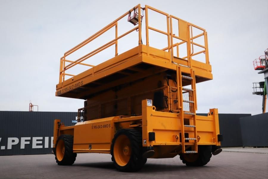 HAB S195-24 D4WDS Diesel, 4x4 Drive, 19.5m Working Hei