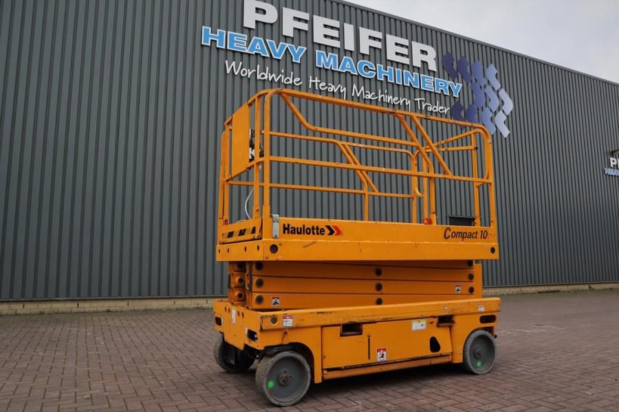 Haulotte Compact 10 Electric, 10m Working Height, 450kg Cap