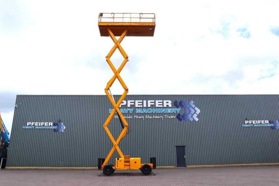 Haulotte H15SXL Diesel, 4x4 Drive, 15m Working Height, 500k