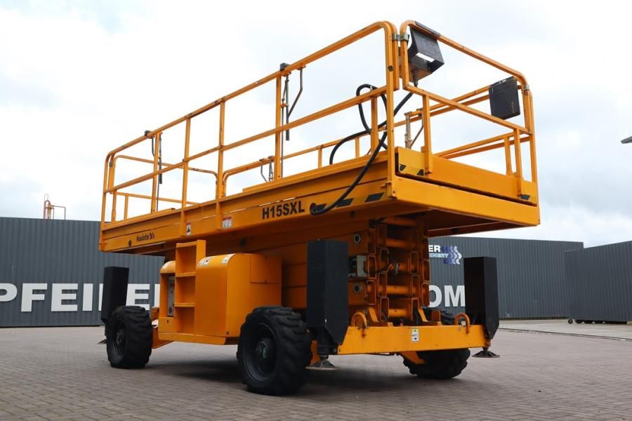 Haulotte H15SXL Diesel, 4x4 Drive, 15m Working Height, 500k