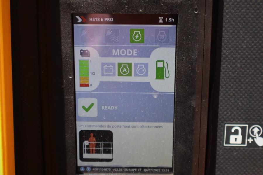 Haulotte HS18EPRO Valid Inspection, Full Electric 4x4 Drive