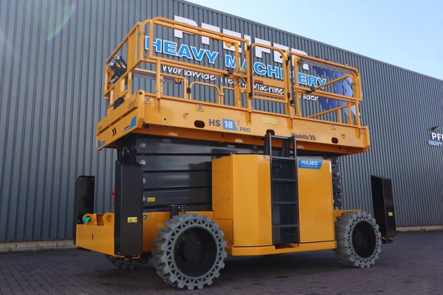 Haulotte HS18EPRO Valid Inspection, Electric 4x4 Drive, Ver