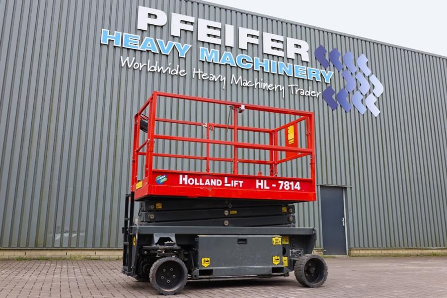 Holland Lift Ecostar HL-7814 Electric, 10m Working Height, 450k