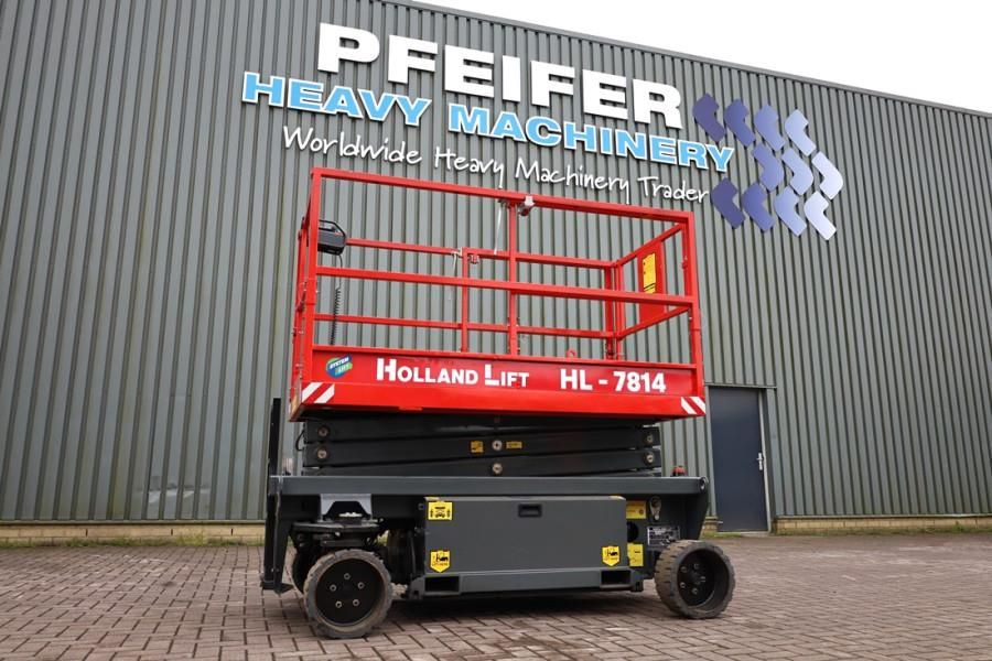 Holland Lift Ecostar HL-7814 Electric, 10m Working Height, 450k