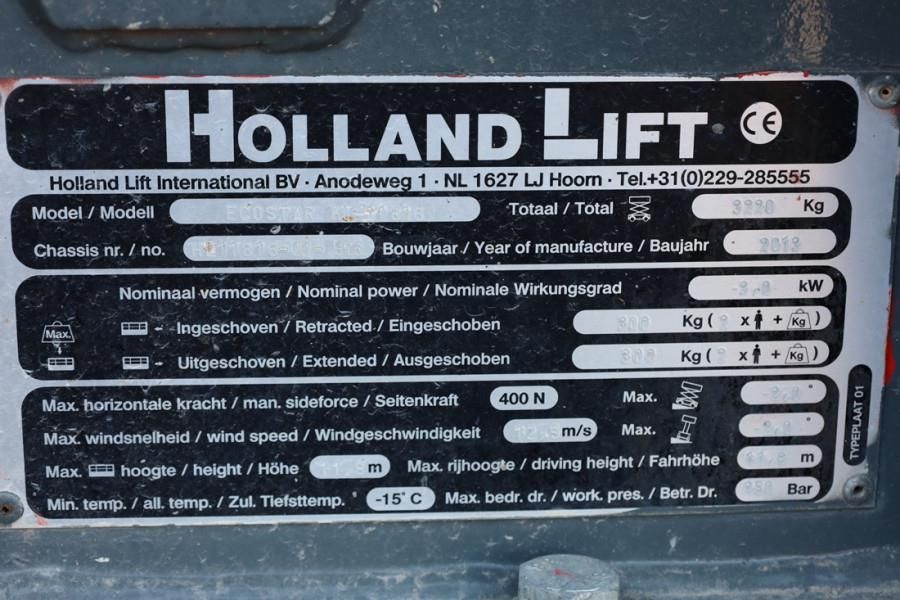 Holland Lift Ecostar HL-11816 Electric, 14m Working Height, 30