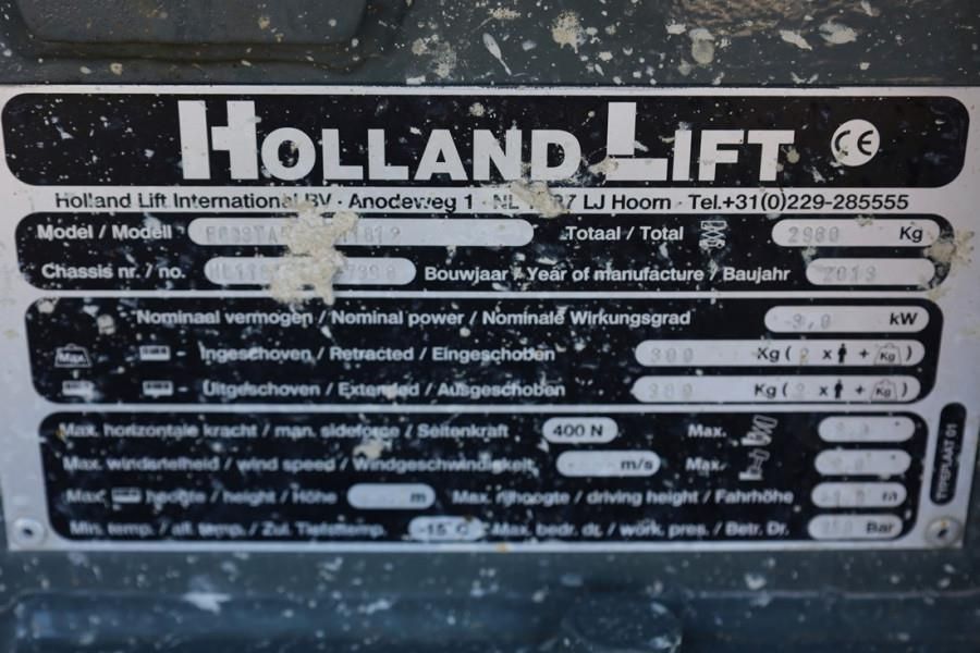 Holland Lift Ecostar HL-11812 Electric, 14m Working Height, 300