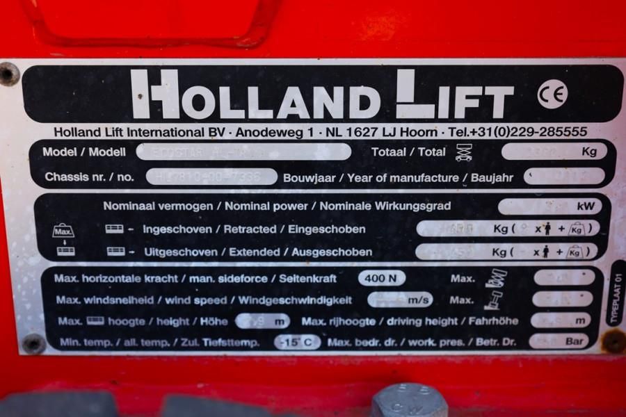 Holland Lift Ecostar HL-7810 Electric, 10m Working Height, 450k