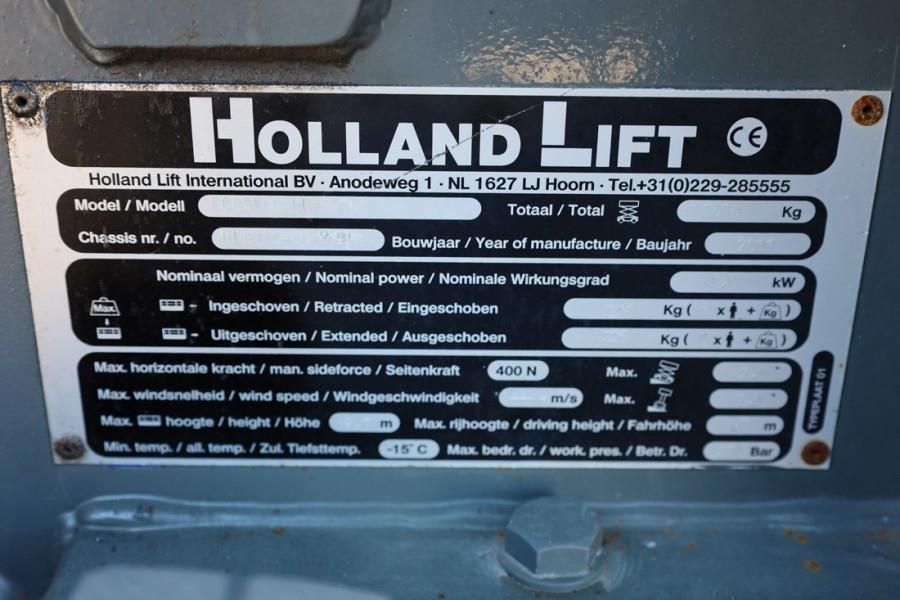 Holland Lift Ecostar HL-9710 Electric, 12m Working Height, 325k