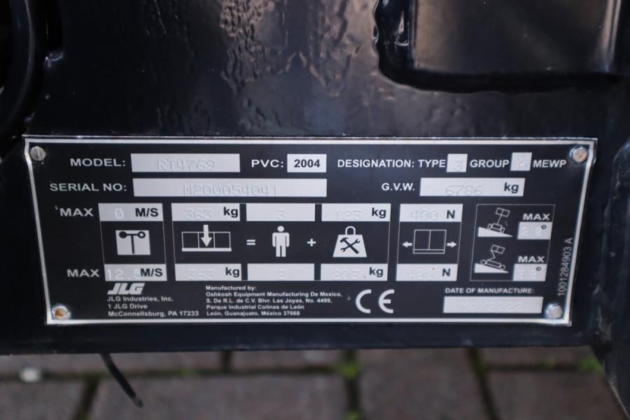 JLG RT4769 Unused, Diesel, 16.3m Working Height, 363kg