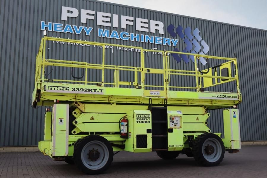 MEC 3392RT-T Diesel, 4x4 Drive, 12m Working Height, 12