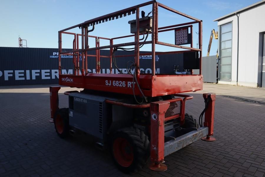 SkyJack SJ6826 Diesel, 4x4 Drive, 10m Working Height, 567k