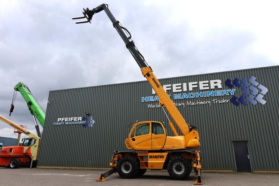 Manitou MRT2150 Privilege Diesel, 4x4 Drive And 4-Wheel St