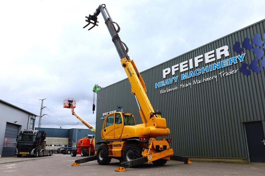 Manitou MRT2150 Privilege Diesel, 4x4 Drive And 4-Wheel St