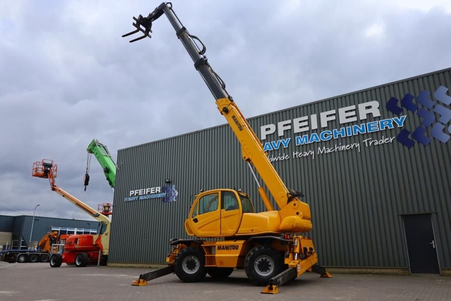 Manitou MRT2150 Privilege Diesel, 4x4 Drive And 4-Wheel St