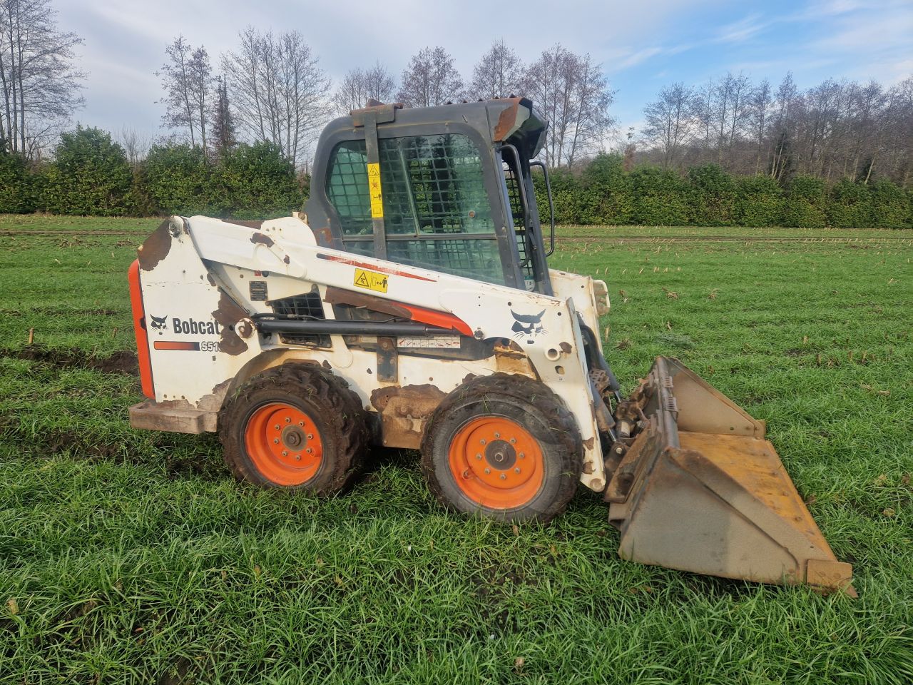 Bobcat S 510 schranklader shovel