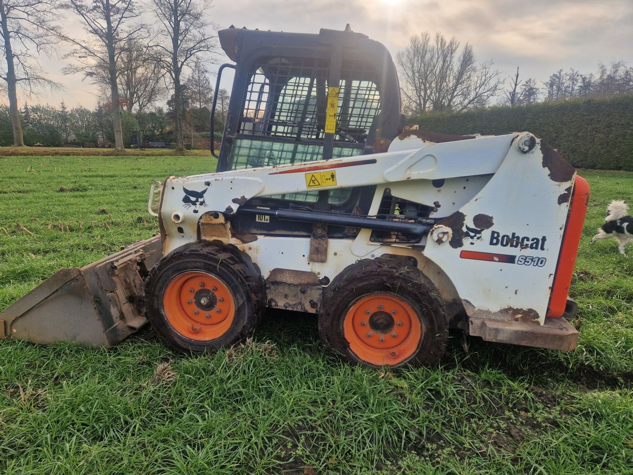 Bobcat S 510 schranklader shovel