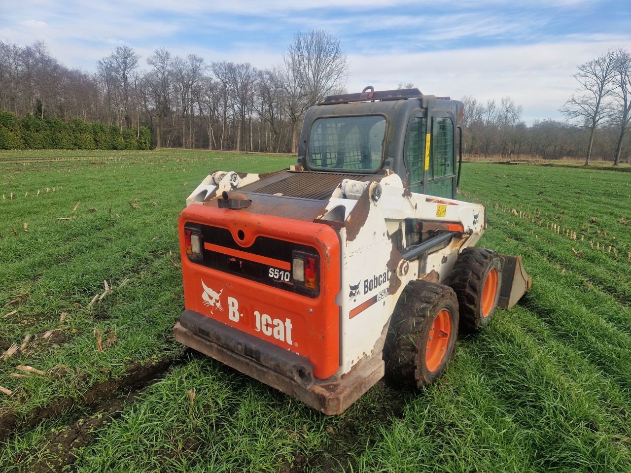 Bobcat S 510 schranklader shovel