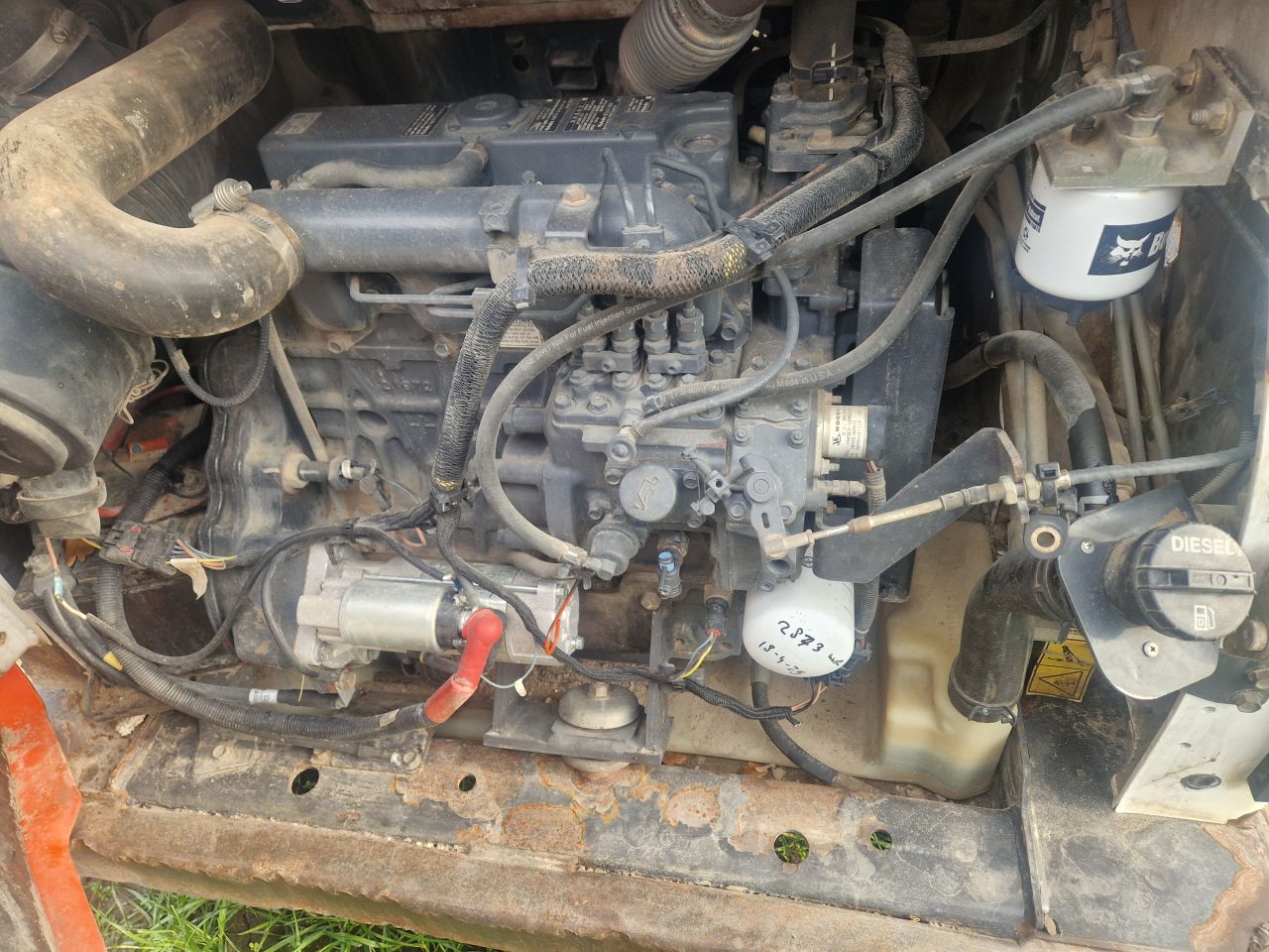 Bobcat S 510 schranklader shovel