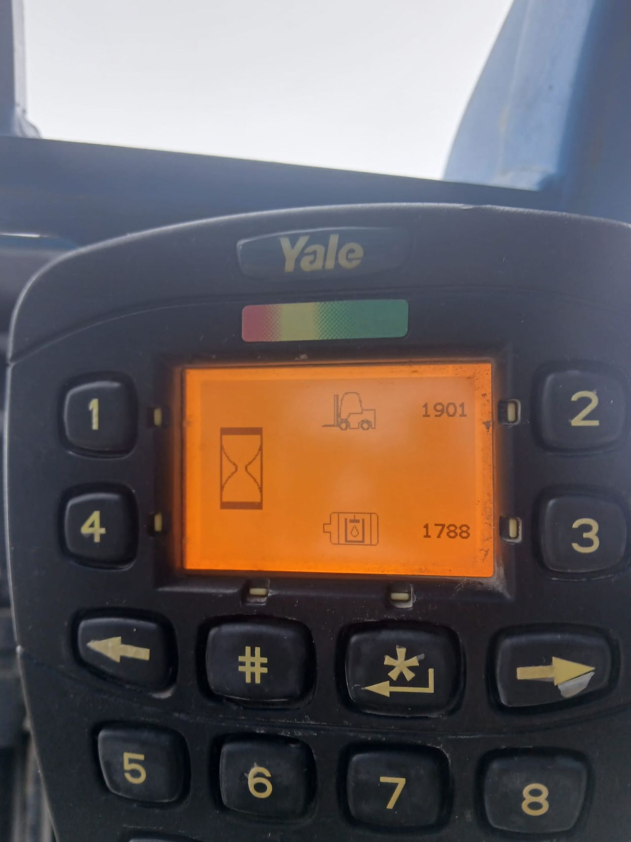 Yale elektrische heftruck erp15vt 1500kg lage uren stand