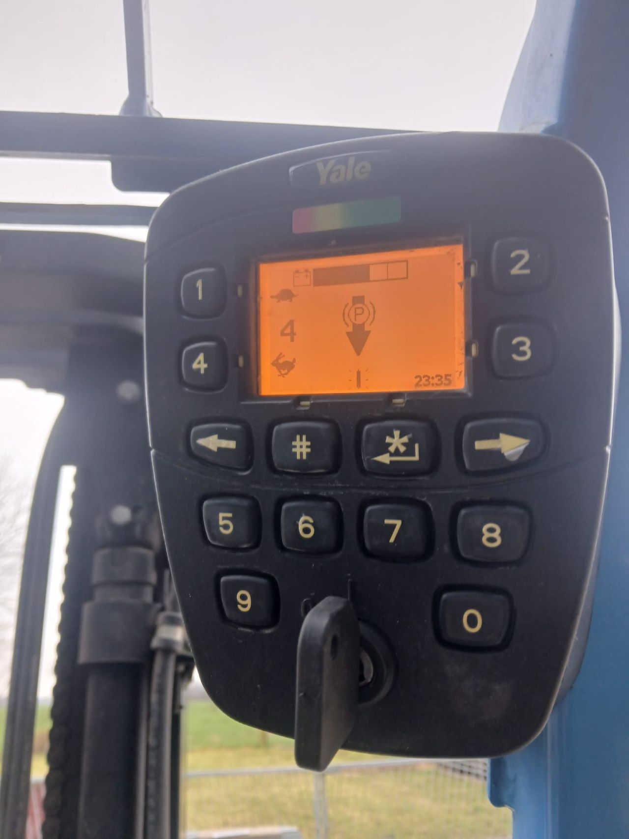 Yale elektrische heftruck erp15vt 1500kg lage uren stand