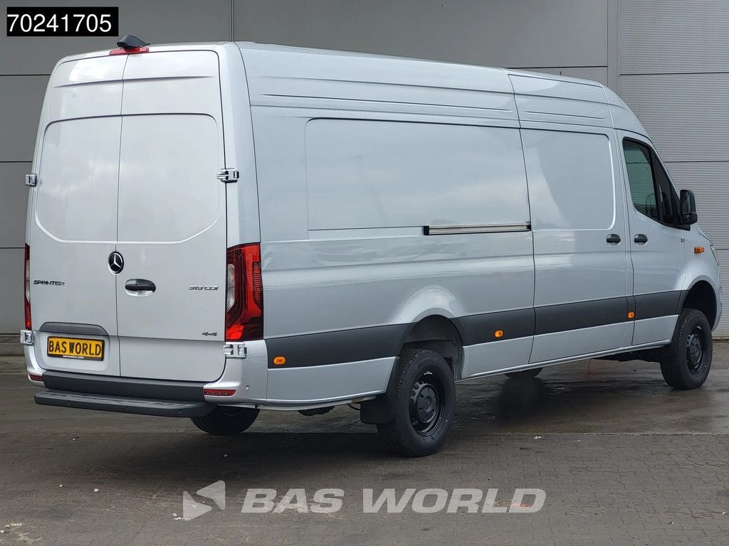Mercedes Sprinter 319 CDI Automaat 4x4 190PK L4H2 XXL LED ACC Navi 360Camera 10'' MBUX CarPlay Parkeersensoren Euro6 4wd Allrad L4 Long 15m3 Klima