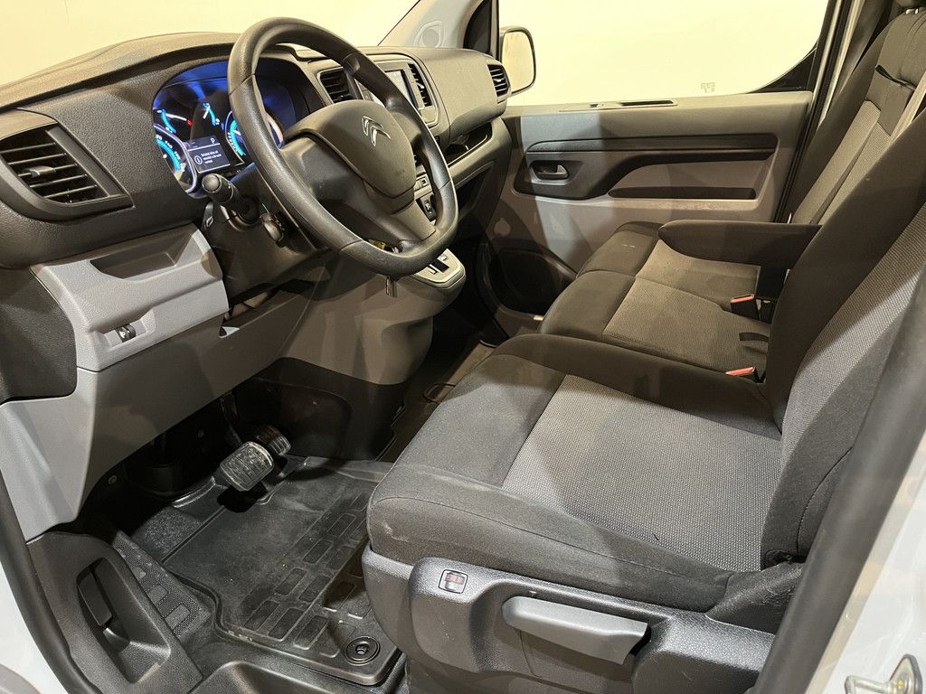 Citroën ë-Jumpy L3 136 75 kWh / 100% Elektrisch !! / Kast-inrichting / Airco / Cruise Control / Klep / 3-Zits / 31.500 KM !!