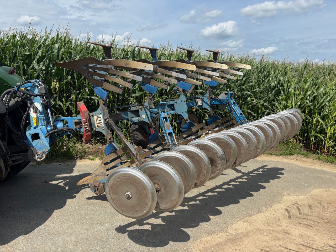 Lemken Europal wentelploeg met cappon